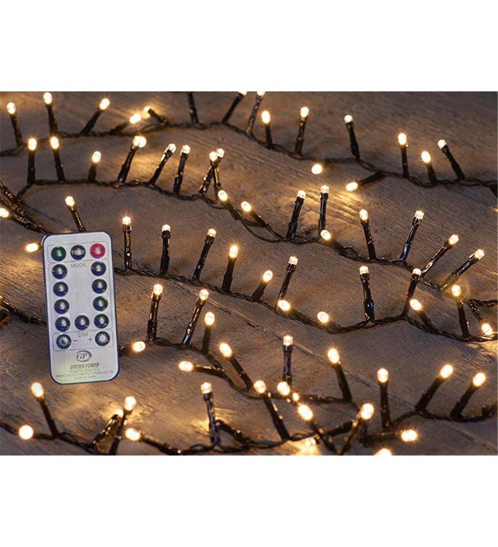 Ivy 700 LED 16 m mit Fernbedienung warmweiß, LED Lichterkette